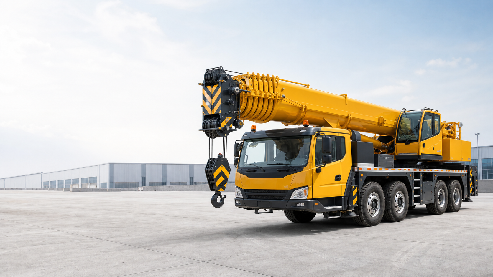 Grue mobile professionnelle disponible en location à Agadir et au Maroc